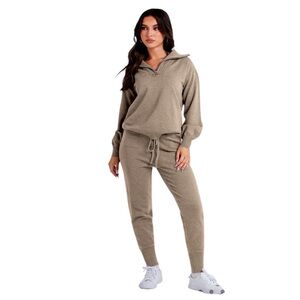 Anrabess Cozy Knit Lounge Set